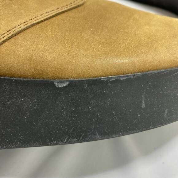 NEW ARCHE Brown Leather Chukka Wedge Boots Women’s 10 - Picture 9 of 11